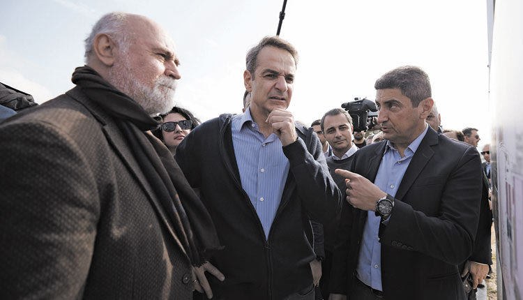 Από την επίσκεψη στο εργοτάξιο του ΒΟΑΚ  