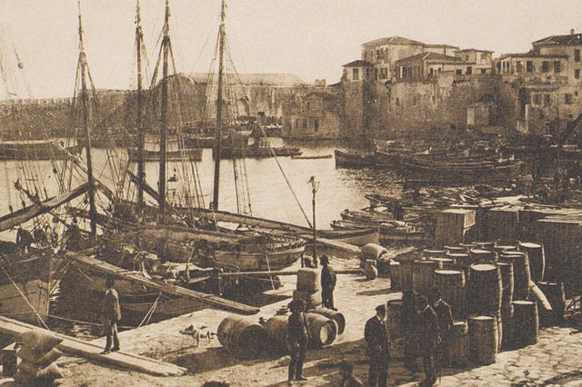 ΦΩΤΟΗΜΕΡΑΣ: Η φωτογραφία της ημέρας: Το λιμάνι του Ηρακλείου το 1919, φωτογραφημένο από τον Frederic Boissomas.