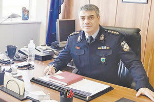 Παραμένει στο «τιμόνι» της Αστυνομικής Διεύθυνσης Ηρακλείου ο Ταξίαρχος Νίκος Σπυριδάκης