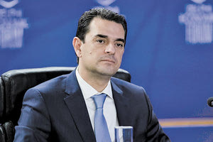 Ο υπουργός Περιβάλλοντος και Ενέργειας Κώστας Σκρέκας