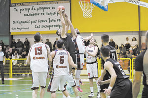 Στιγμιότυπο από το ματς της Αναγέννησης