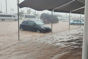 Στις 15 Οκτωβρίου του 2022 το αεροδρόμιο “Νίκος Καζαντζάκης” μετατράπηκε σε «λιμνοθάλασσα»