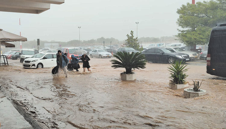 Στις 15 Οκτωβρίου του 2022 το αεροδρόμιο  “Νίκος Καζαντζάκης” μετατράπηκε  σε «λιμνοθάλασσα»   