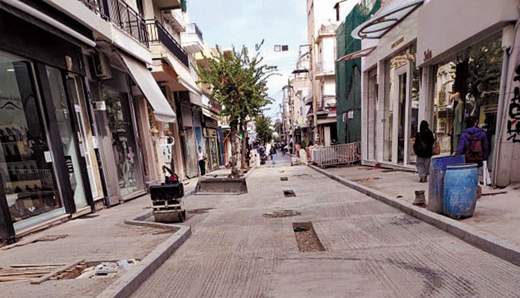 Εργοτάξιο και το β’ τμήμα της 1821