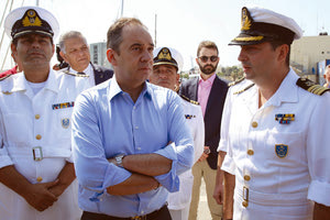 Στο Ηράκλειο ο νέος υπουργός Εμπορικής Ναυτιλίας Γιάννης Πλακιωτάκης