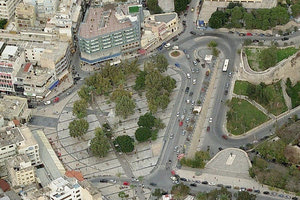 Ηράκλειο, η πλατεία Ελευθερίας από ψηλά