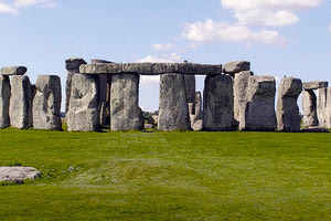 στο μνημείο του Στόουνχεντζ