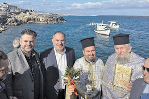 Στην Αλικαρνασσό ο πρόεδρος της ΠΕΔ Κρήτης Γιάννης Κουράκης