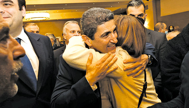 εκδήλωση του Λ. Αυγενάκη για την κοπή της πρωτοχρονιάτικης βασιλόπιττας