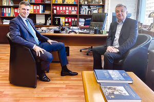 Συνάντηση Αρναουτάκη - Σκάλκου για τα έργα