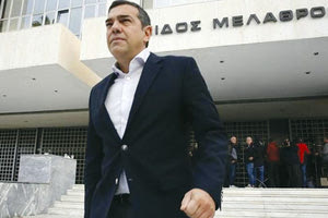 Ο προέδρος του ΣΥΡΙΖΑ Αλέξης Τσίπρας στην δικαιοσύνη