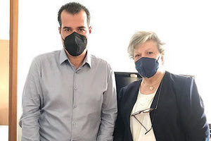 Με τον υπουργό Υγείας συναντήθηκε η κα Ροσβίτα Μπαντουβά