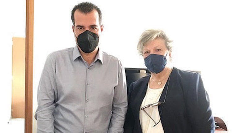 Με τον υπουργό Υγείας συναντήθηκε η κα Ροσβίτα Μπαντουβά