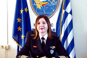 Η πλοίαρχος Δήμητρα Χασιώτη