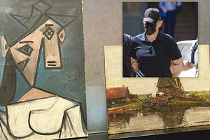ο ελαιοχρωματιστής στην «κλοπή του αιώνα» στην Εθνική Πινακοθήκη