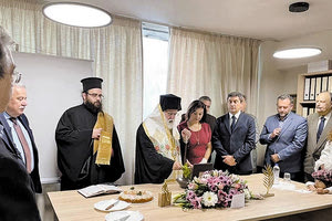 εγκαίνια του γραφείου του Παραρτήματος Ελλάδας της Διεθνούς Εταιρείας Φίλων Νίκου Καζαντζάκη  στο Ηράκλειο