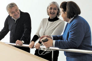 η υπουργός Πολιτισμού Λίνα Μενδώνη από το Ηρακλειο