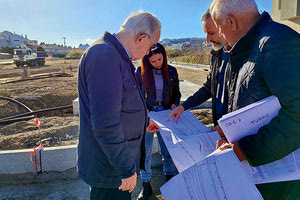 Επίσκεψη Λαμπρινού στο πάρκο Ερυθραίας