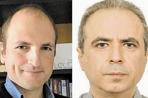 Οι καθηγητές του Πολυτεχνείου Κρήτης Απόστολος Βουλγαράκης (Σχολή ΧΗΜΗΠΕΡ) και Μιχάλης Δούμπος (Σχολή ΜΠΔ)