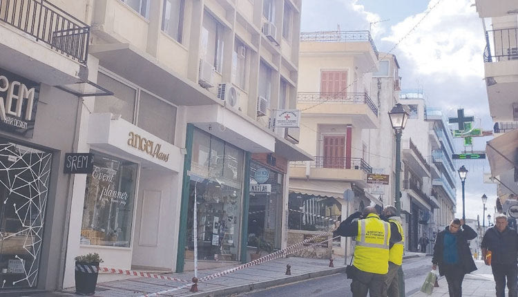 Από τύχη δεν θρηνήσαμε θύματα (φωτο Creta24.gr)