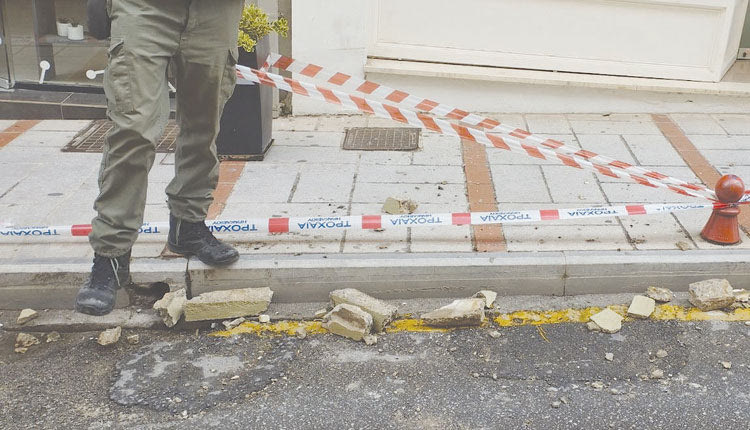 Από τύχη δεν  θρηνήσαμε θύματα (φωτο Creta24.gr)