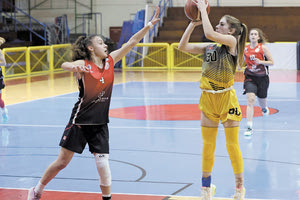 Φάση από το παιχνίδι Νεανίδων Εργοτέλης-Ανδρογέας που δεν τελείωσε