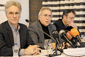 Οι κ.κ. Αργείτης, Παναγόπουλος και Βοργιάς