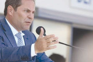 ο πρόεδρος της Aegean Airlines Ευτύχιος Βασιλάκης,