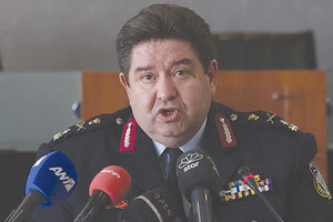 Ο γενικός γραμματέας Δημόσιας Τάξης, Μιχαήλ Καραμαλάκης