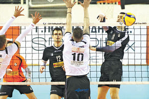 Φάση απο την αναμέτρηση του ΠΑΟΚ με τον ΟΦΗ