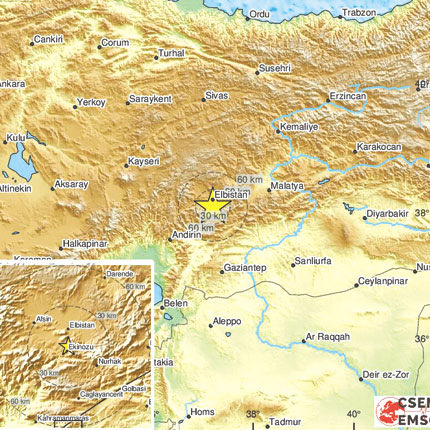 Ο σεισμός των 7.8 ρίχτερ ήταν ο ισχυρότερος που έχει πλήξει την Τουρκία εδώ και έναν αιώνα