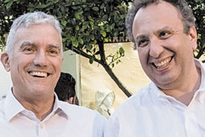 Ο Χρήστος Χωμενίδης και ο Βολουδάκης