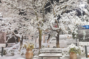 Στα λευκά το Μεϊντάνι στα Ανώγεια