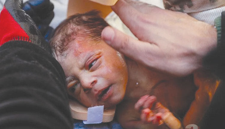 Σώθηκε βρέφος 20 ημερών που κρατούσε μια τούφα από τα μαλλιά της νεκρής μητέρας του!