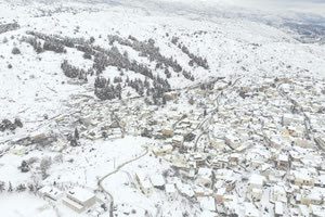 Εντυπωσιακά τα Ανώγεια από ψηλά