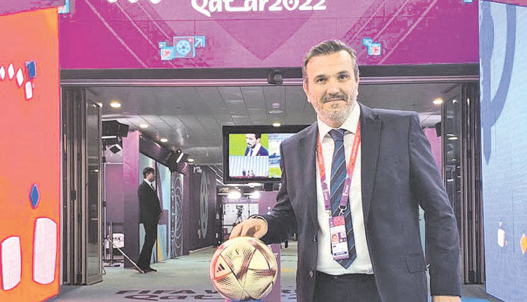   Ο Γιάννης Τσαΐνης βίωσε από πολύ κοντά τη μαγεία   των αγώνων του Μουντιάλ