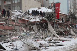 τουρκια ερειπια μετα τον σεισμο
