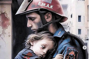 Η Μαντόνα με αφορμή την ημέρα του Αγίου Βαλεντίνου αποφάσισε να μοιραστεί με τους διαδικτυακούς της φίλους μια σειρά από φωτογραφίες που απεικονίζουν την καταστροφή που έχουν υποστεί οι επαρχίες της Τουρκίας, η βόρεια Συρία, ενώ δείχνουν και τις προσπάθειες διάσωσης των επιζόντων.