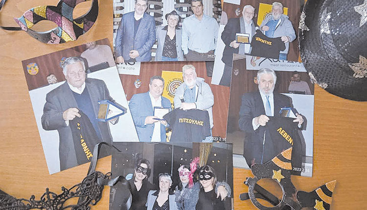 Πάρτι του μπασκετικού Εργοτέλη Το βράδυ της Τσικνοπέμπτης