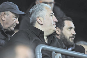 Στην κερκίδα και ο κ. Μπούσης