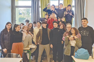 Τα αγαθά κόποις κτώνται, λένε οι μαθητές του Πρότυπου Λυκείου Ηρακλείου που συμμετείχαν σε διαγωνισμό λογίων φράσεων