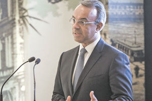 Ο υπουργός Οικονομικών Χρήστος Σταϊκούρας