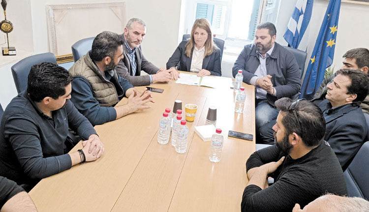 Από τη σύσκεψη στην Περιφέρεια Κρήτης