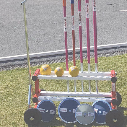 Νέο σύγχρονο εξοπλισμό Ολυμπιακών προδιαγραφών για τα αγωνίσματα ακοντίου, σφύρας, σφαίρας και δίσκου διαθέτει πλέον το Στάδιο Ελευθερίας ενώ παράλληλα προστέθηκαν άλλα δύο νέα μηχανήματα στο γυμναστήριο του Σταδίου.