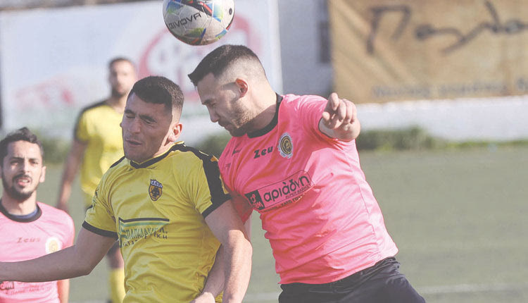 Στιγμιότυπο από την εκτός έδρας νίκη του Ρωμανού επί της ΑΕΚ