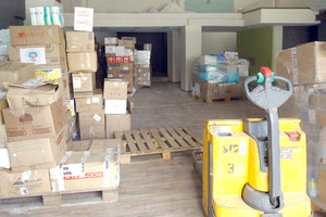 Η προσπάθεια συγκέντρωσης ανθρωπιστικής βοήθειας στους πυρόπληκτους της Αττικής