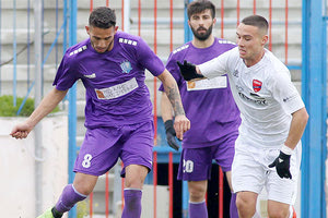 Ο Καλαμιώτης στο χθεσινό ματς της Νέας Σμύρνης