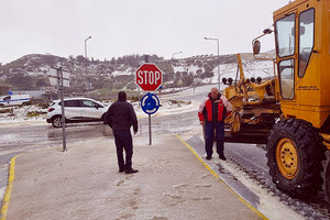 χιονοπτώσεις στην Κρήτη