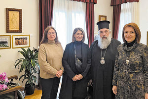 στήριξη του Αρχιεπισκόπου Κρήτης στους εργαζομένους στα μουσεία