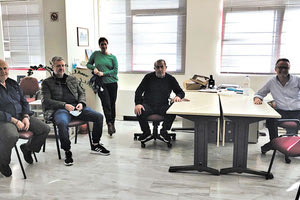 Συνάντηση Βαρδάκη με εκπροσώπους της Ένωσης Διοικητικού και Τεχνικού Προσωπικού ΙΚΑ-ΕΤΑΜ Ανατολικής Κρήτης